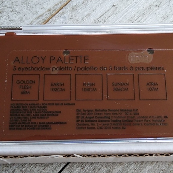 NIB NATASHA DENONA Alloy Eyeshadow Palette - Picture 9 of 16